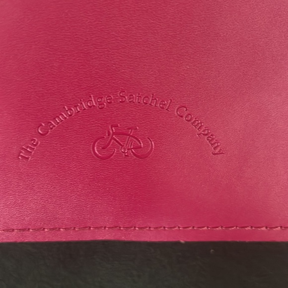 Hot Pink Cambridge Satchel Company small/medium sized bag - Picture 7 of 10